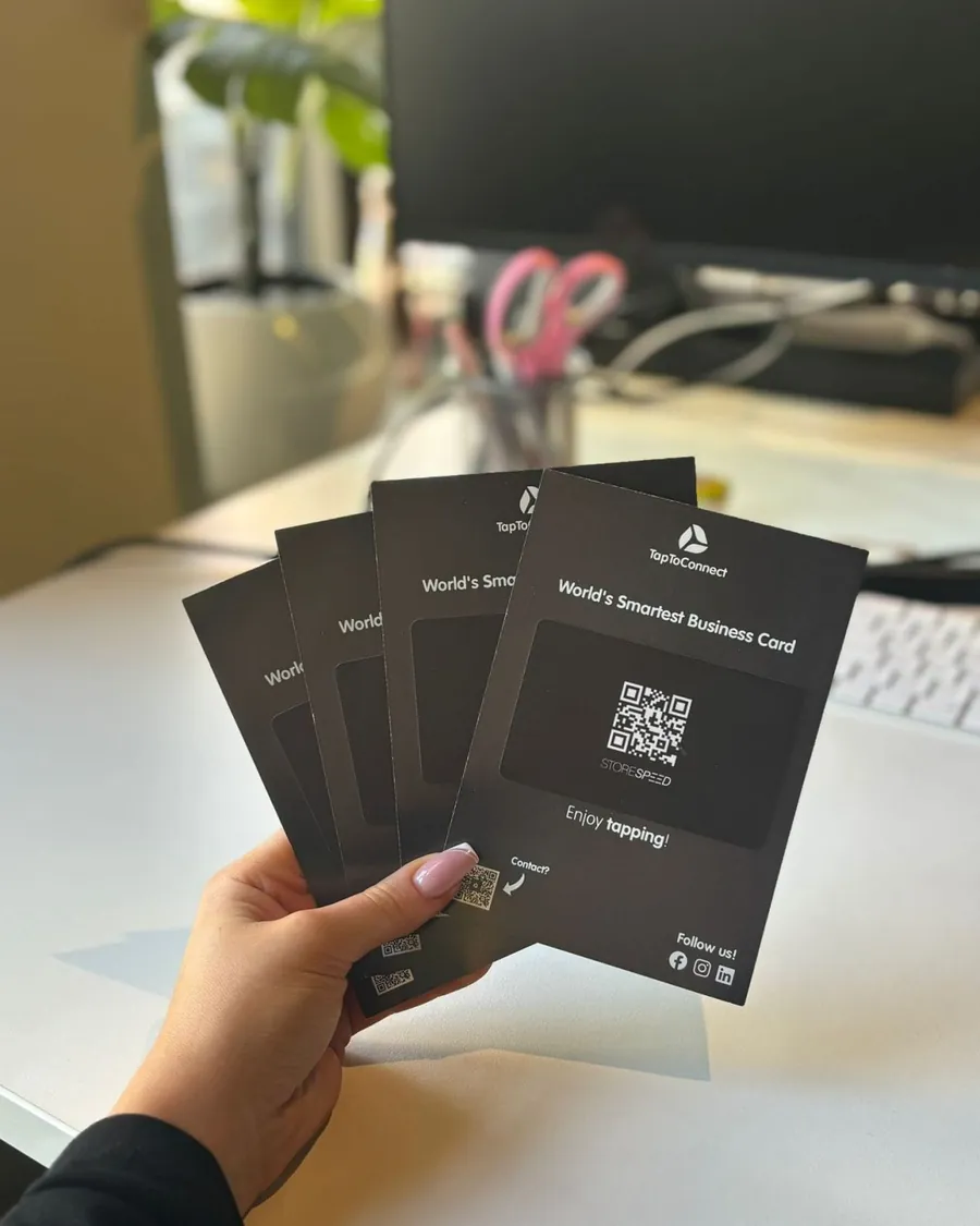 NFC visitekaartje voor TapToConnect