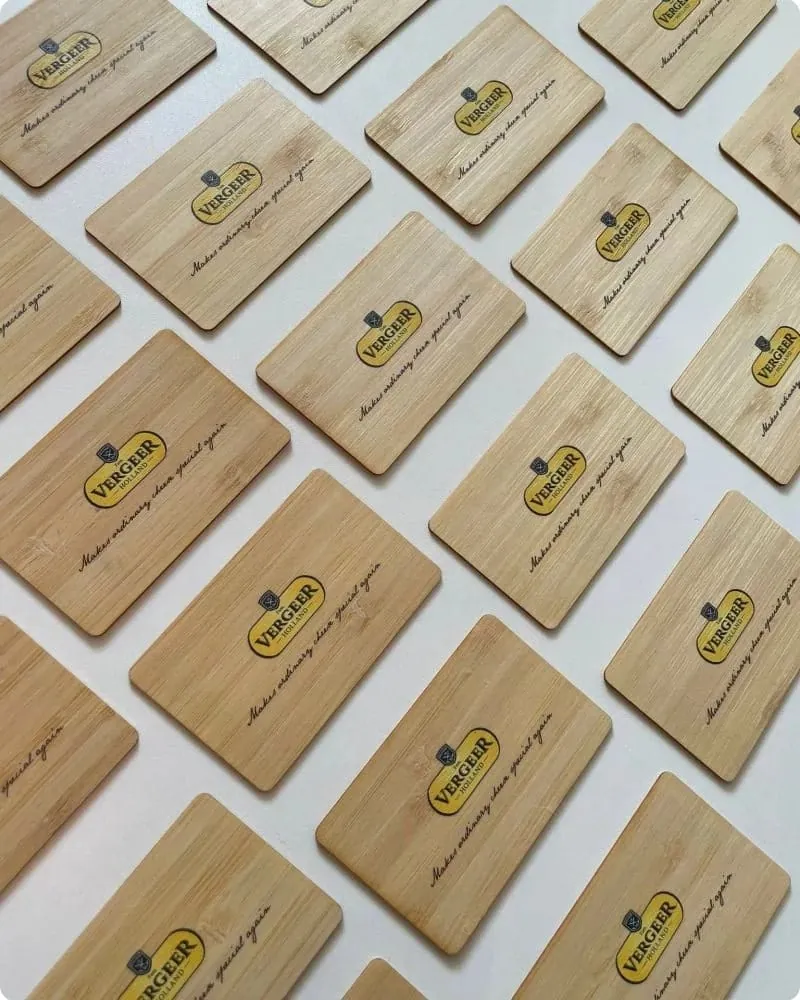 NFC visitekaartje voor Vergeer