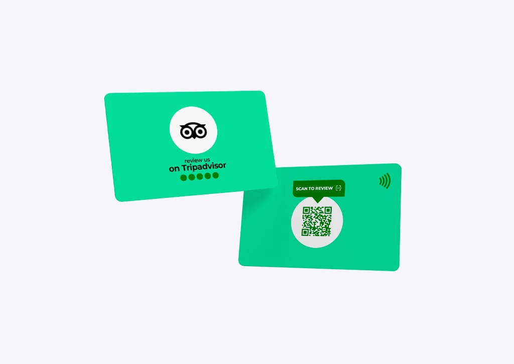 Tripadvisor | TapToConnect™ Review kaart - Afbeelding 2