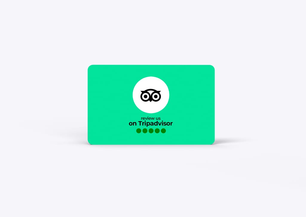 Tripadvisor | TapToConnect™ Review kaart - Afbeelding 4