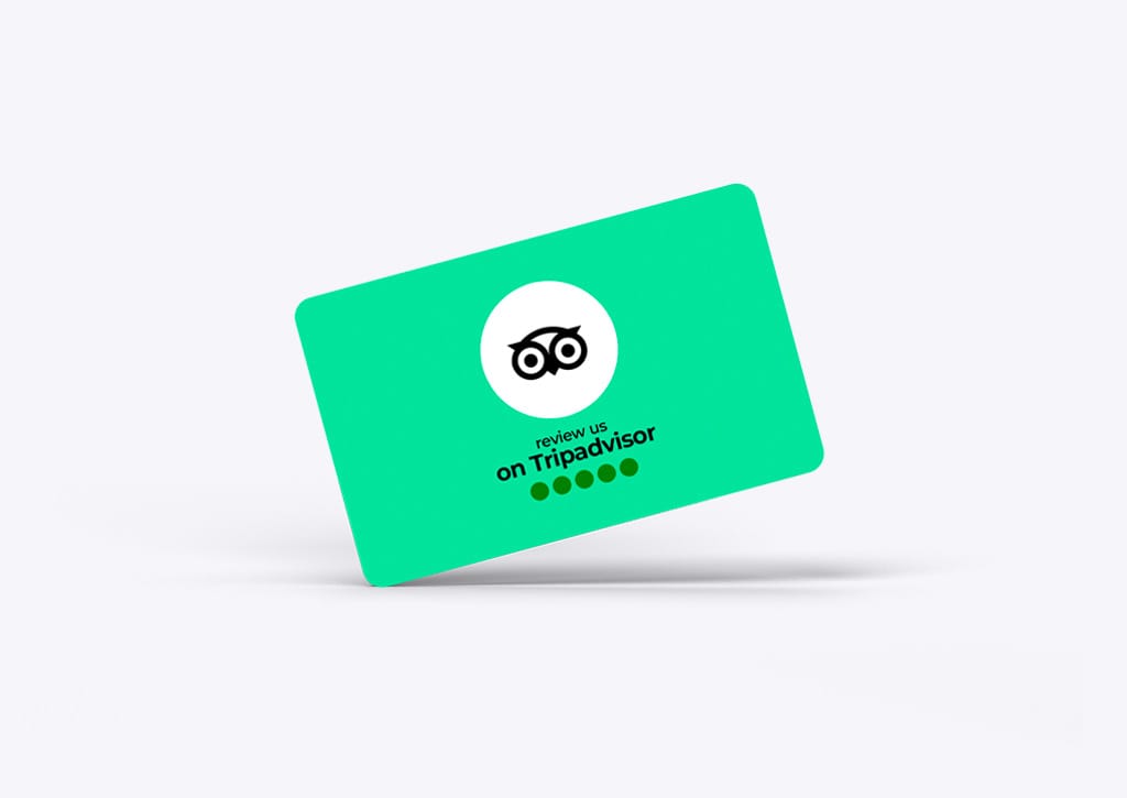 Tripadvisor | TapToConnect™ Review kaart